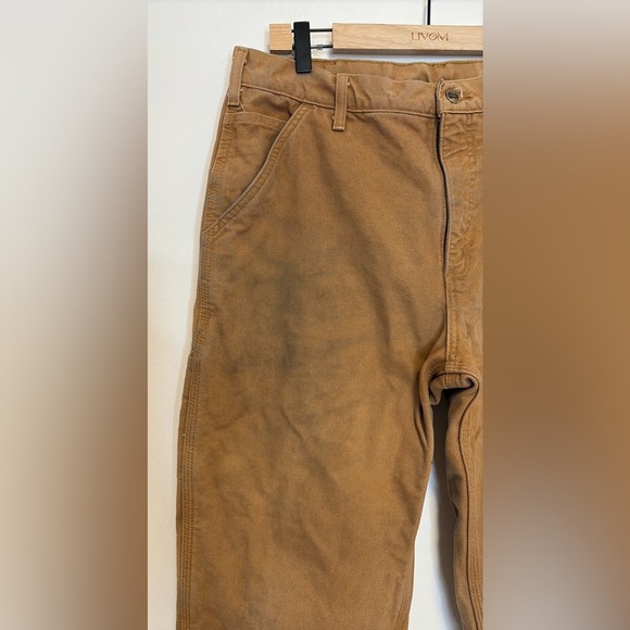 Carhartt lined carpenter pants , sz 36 X 30 - Picture 7 of 12